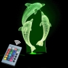 Lampka nocna dla dzieci z pilotem - delfiny [23040000779]